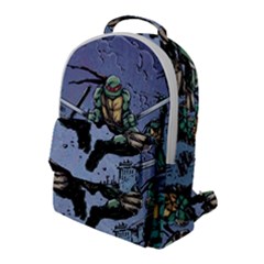 Teenage Mutant Ninja Turtles Comics Flap Pocket Backpack (large) by Sarkoni