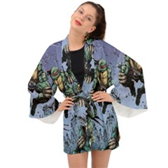 Teenage Mutant Ninja Turtles Comics Long Sleeve Kimono by Sarkoni