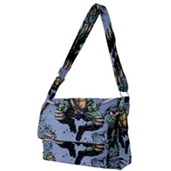 Teenage Mutant Ninja Turtles Comics Full Print Messenger Bag (l) by Sarkoni