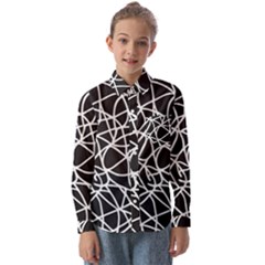 Interconnectedness Kids  Long Sleeve Shirt by Sobalvarro