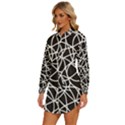 Interconnectedness Womens Long Sleeve Shirt Dress View2