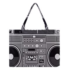 Boombox Medium Tote Bag by Sarkoni