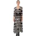 Boombox Button Up Boho Maxi Dress View1