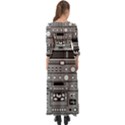 Boombox Button Up Boho Maxi Dress View2