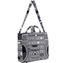 Boombox Square Shoulder Tote Bag View2