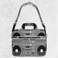 Boombox Macbook Pro 13  Shoulder Laptop Bag  by Sarkoni