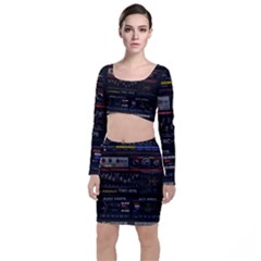 Daft Punk Boombox Top And Skirt Sets by Sarkoni