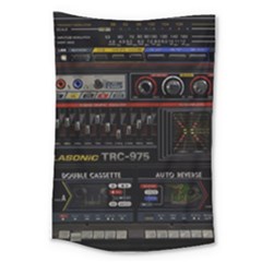 Daft Punk Boombox Large Tapestry by Sarkoni