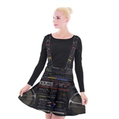 Daft Punk Boombox Suspender Skater Skirt by Sarkoni