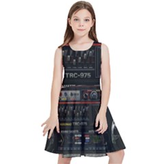 Daft Punk Boombox Kids  Skater Dress by Sarkoni