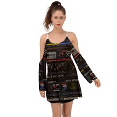 Daft Punk Boombox Boho Dress by Sarkoni