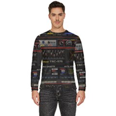 Daft Punk Boombox Men s Fleece Sweatshirt by Sarkoni