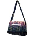 Pixel Art City Front Pocket Crossbody Bag View2