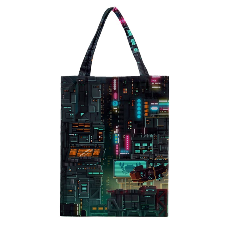 Video Game Pixel Art Classic Tote Bag