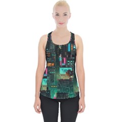 Video Game Pixel Art Piece Up Tank Top by Sarkoni