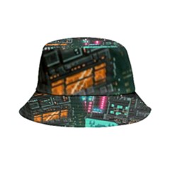 Video Game Pixel Art Inside Out Bucket Hat by Sarkoni