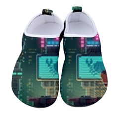 Video Game Pixel Art Men s Sock-style Water Shoes