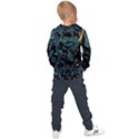 Hogwarts Starry Night Van Gogh Kids  Overhead Hoodie View2