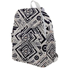 Tribal Pattern Top Flap Backpack by Sobalvarro