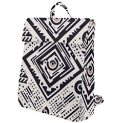 Tribal Pattern Flap Top Backpack by Sobalvarro