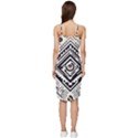 Tribal Pattern Wrap Frill Dress View4