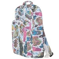 City Pattern Pixel Art Japan Double Compartment Backpack by Sarkoni