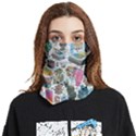 City Pattern Pixel Art Japan Face Covering Bandana (Two Sides) View1