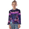 Retro City Pixel Kids  Frill Detail T-Shirt View1