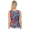 Japan Art Aesthetic Women s Basketball Tank Top View2