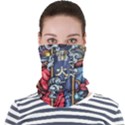 Japan Art Aesthetic Face Seamless Bandana (Adult) View1