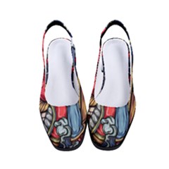 Japan Art Aesthetic Women s Classic Slingback Heels by Sarkoni