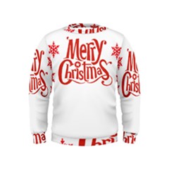 Merry Christmas Kids  Sweatshirt by designerey