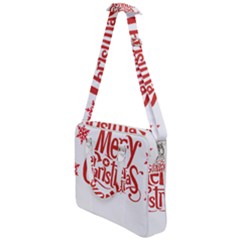 Merry Christmas Cross Body Office Bag by designerey