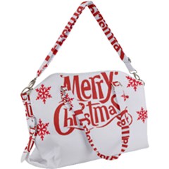 Merry Christmas Canvas Crossbody Bag by designerey