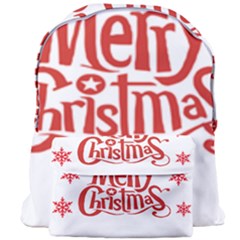 Merry Christmas Giant Full Print Backpack