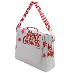 Merry Christmas Box Up Messenger Bag by designerey