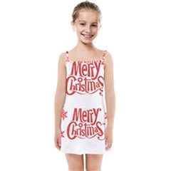 Merry Christmas Kids  Summer Sun Dress