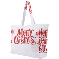 Merry Christmas Simple Shoulder Bag by designerey