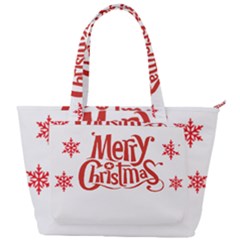 Merry Christmas Back Pocket Shoulder Bag  by designerey