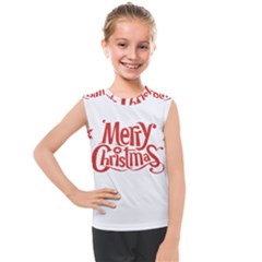 Merry Christmas Kids  Mesh Tank Top by designerey