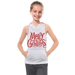 Merry Christmas Kids  Sleeveless Hoodie by designerey