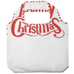 Merry Christmas Foldable Grocery Recycle Bag by designerey