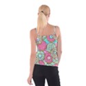 Donut Pattern Texture Colorful Sweet Spaghetti Strap Top View2