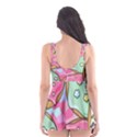 Donut Pattern Texture Colorful Sweet Skater Dress Swimsuit View2