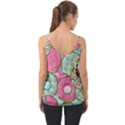 Donut Pattern Texture Colorful Sweet Chiffon Cami View2