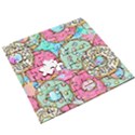 Donut Pattern Texture Colorful Sweet Wooden Puzzle Square View3