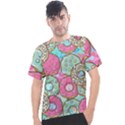 Donut Pattern Texture Colorful Sweet Men s Sport Top View1