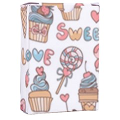 Love Pattern Texture Playing Cards Single Design (rectangle) With Custom Box