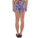 Texture Colorful Abstract Pattern Yoga Shorts View2