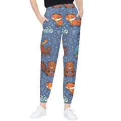 Animals Pattern Colorful Vector Women s Tapered Pants by Grandong